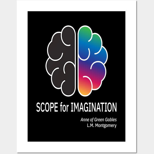 Scope for Imagination Wall Art by UltraQuirky